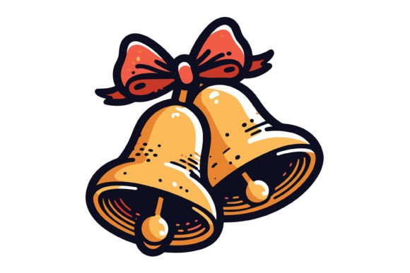 Christmas Bells Design: Festive Illustrations for Brands