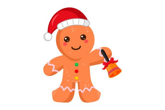 Cute Christmas Gingerbread Man Cartoon: Illustrations Review