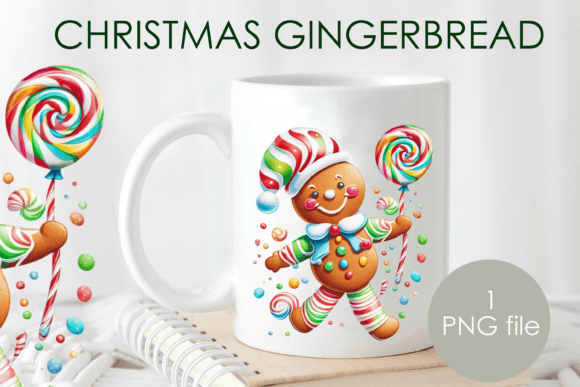 Merry Christmas Gingerbread Man New Year Illustrations Review