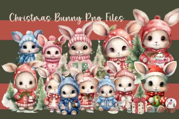 Review: Christmas Bunnies & Ornaments Illustrations