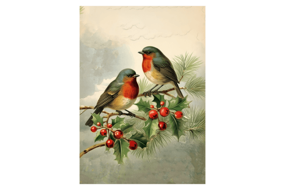 Review: Xmas Robins Christmas Card for Holiday Embroidery